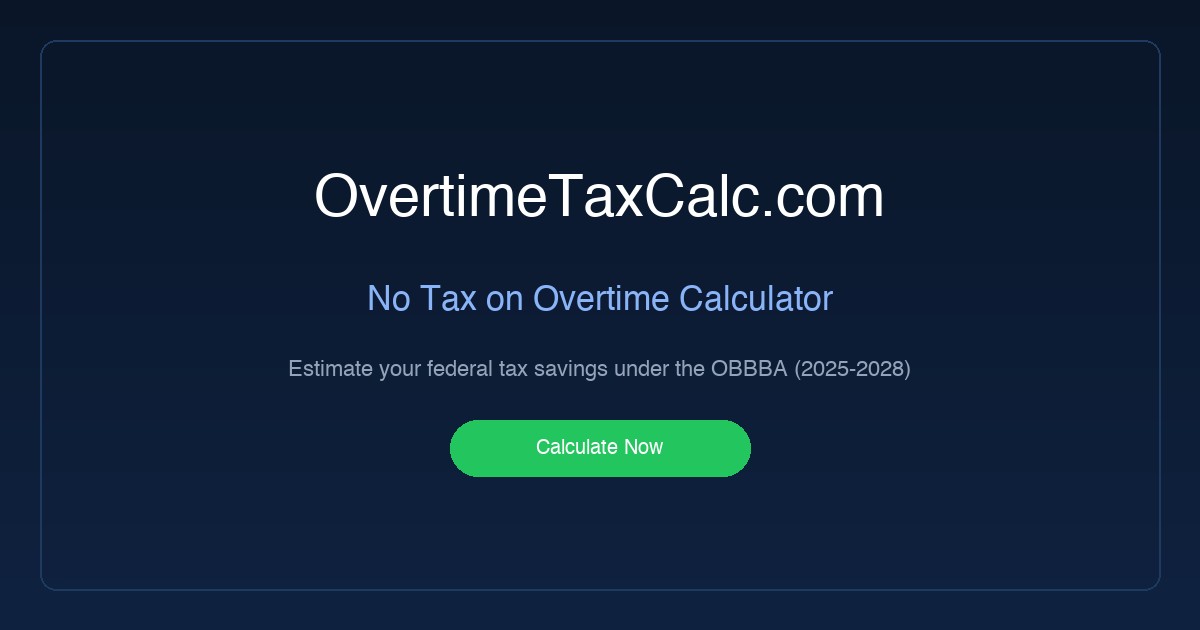 No Tax on Overtime Rules: Caps & Limits